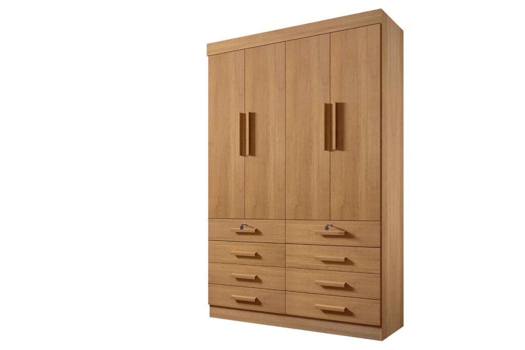 Roupeiro Monaco Plus 4P8G Cinamomo D doro