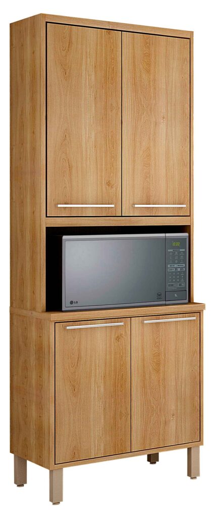 10948.Torre Quente Cozinha Paris 4P1N Carvalho Salleto