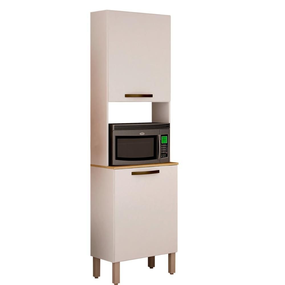 15401.Torre Quente Cozinha New Valencia 2P1N Branco Salleto