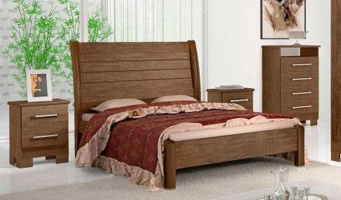 Cama Queen Esmeralda Ipe D Doro