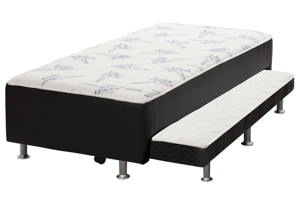 Colchobox Solteiro Union Ortopédico com Cama Auxiliar 88x188x55 Ortobom