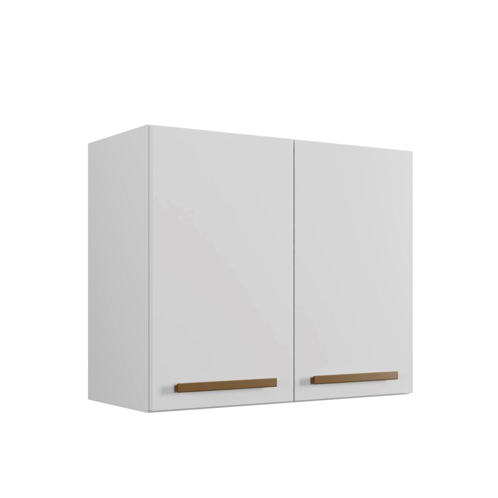 Armario Aereo Cristal 70 2P Branco Arte Moveis