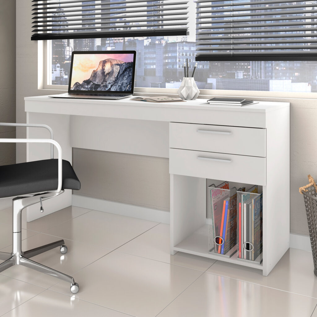 Mesa Office 2G1N 51015 Branco New Notavel