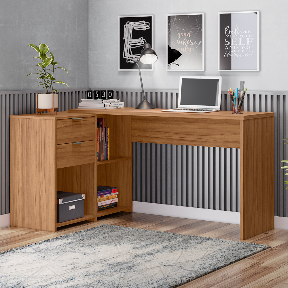 Mesa Office NT 2060 2G3N Freijo Trend Notavel