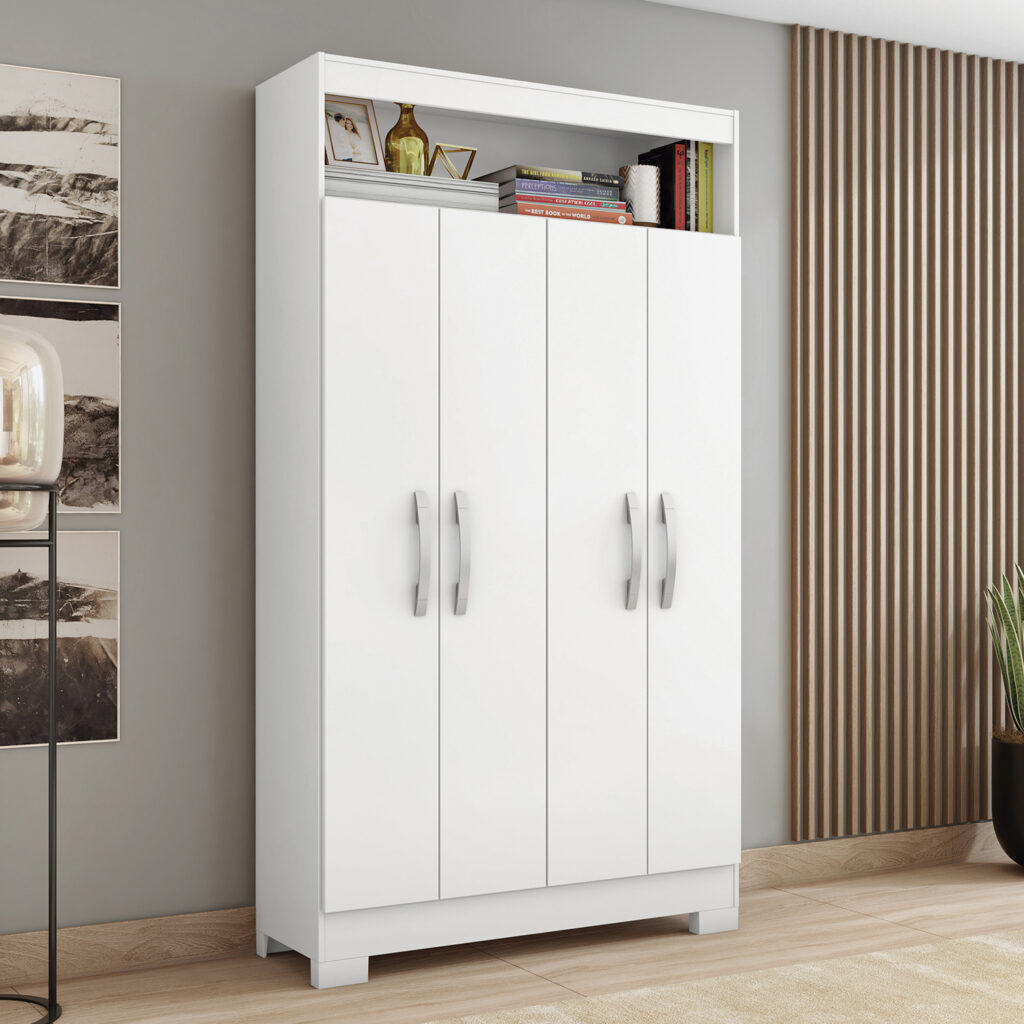 Multiuso NT 4040 4P1N Branco New.Rosa Flex Notavel