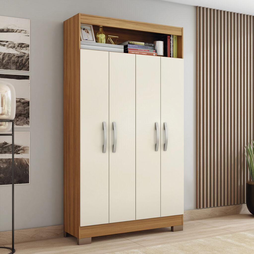 Multiuso NT 4040 4P1N Freijo Trend.Off White Tx Notavel