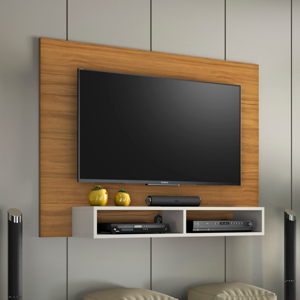 Painel Eros 120 Freijo Trend.Off White Notavel