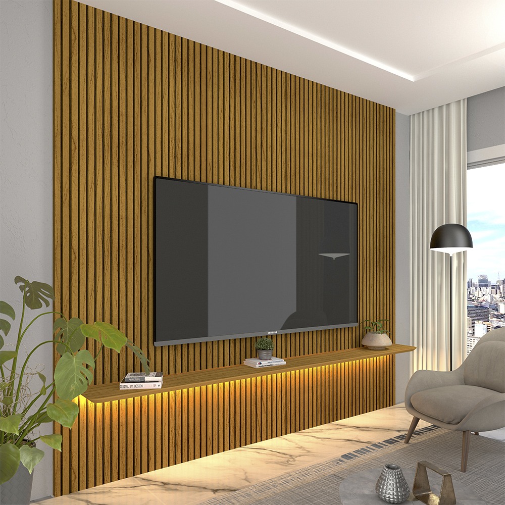 Painel Requinte 220 com LED Naturale Gelius