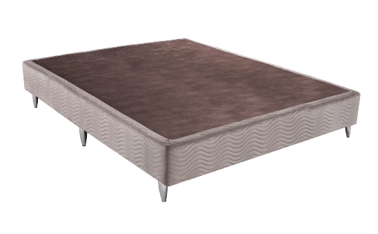 Base Casal 138×30 AirTech Spring Pocket Bege Ortobom