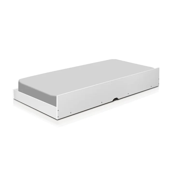 Cama Auxiliar Solteiro Barcelona Branco Tebarrot