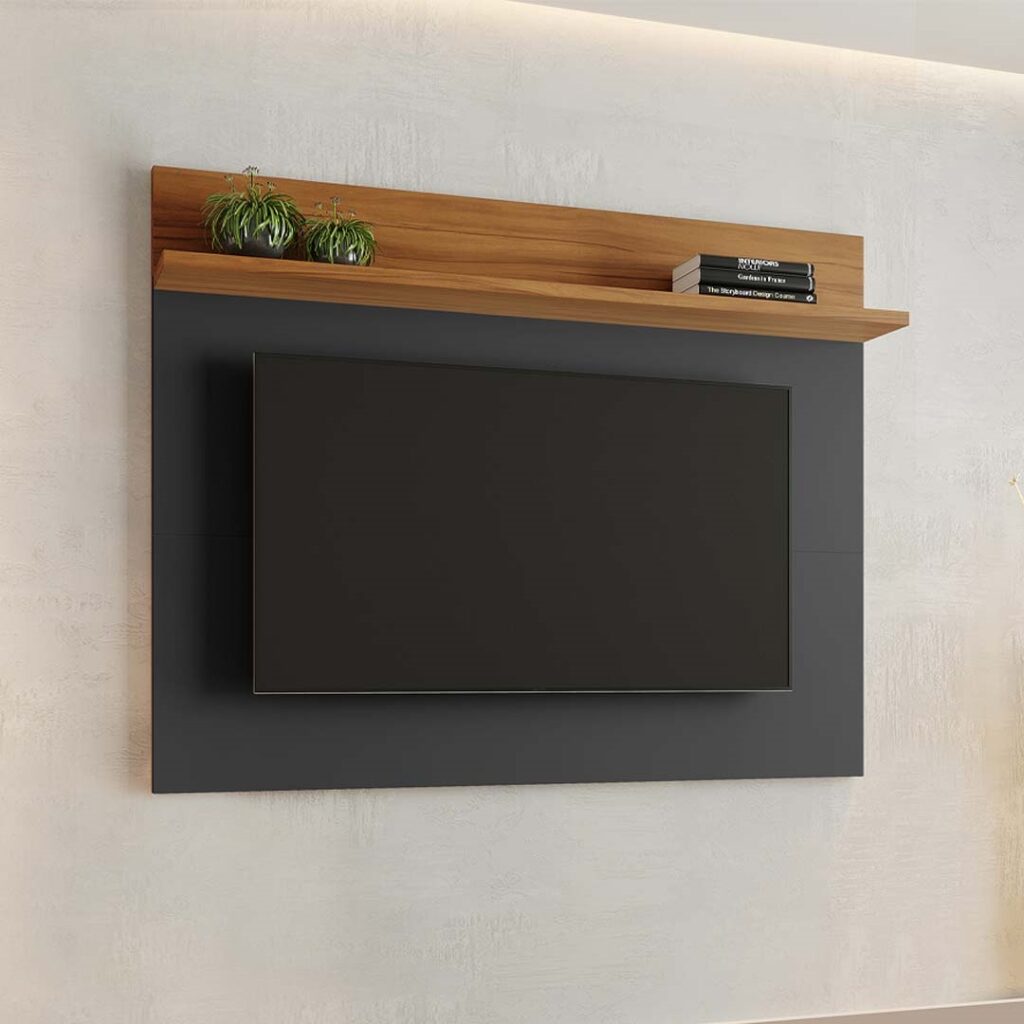 Painel NT 1185 100 Freijo Trend.Preto Tx Notavel