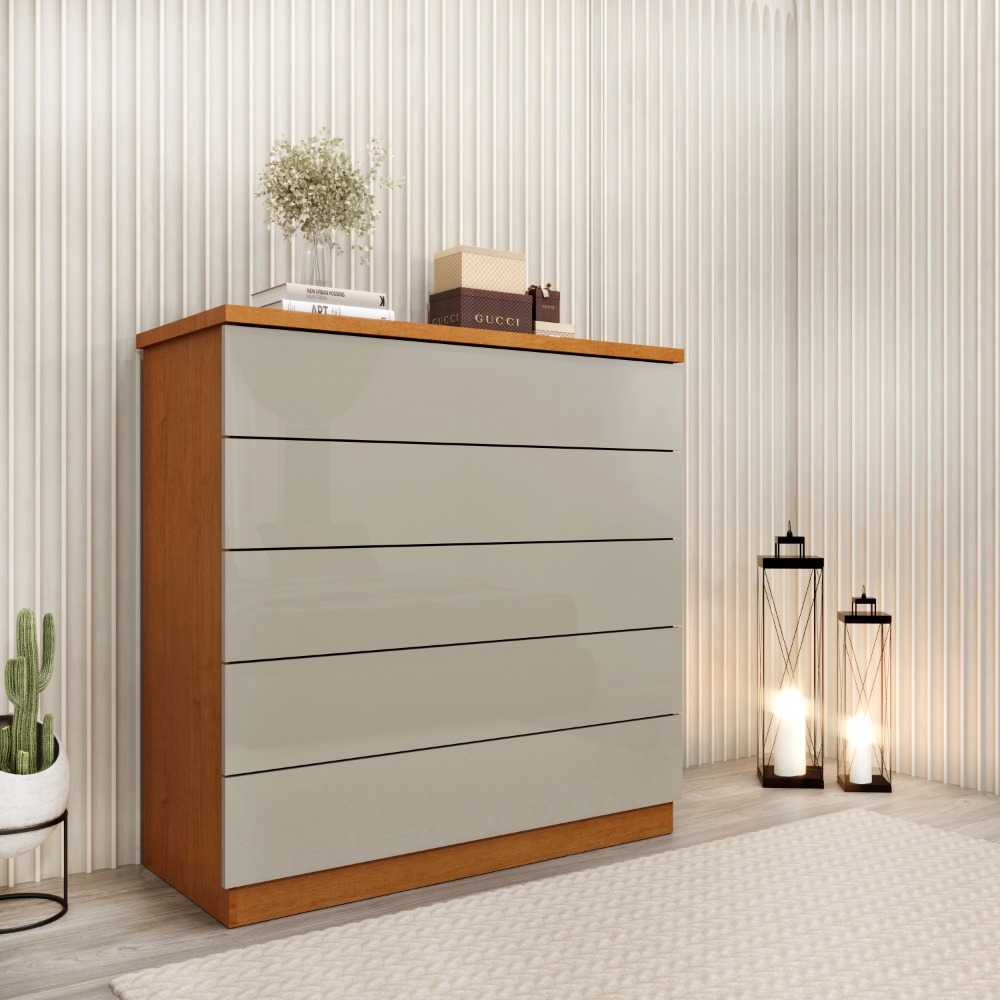 Comoda Everest.Premium 5G Cinamomo.Off White TCIL