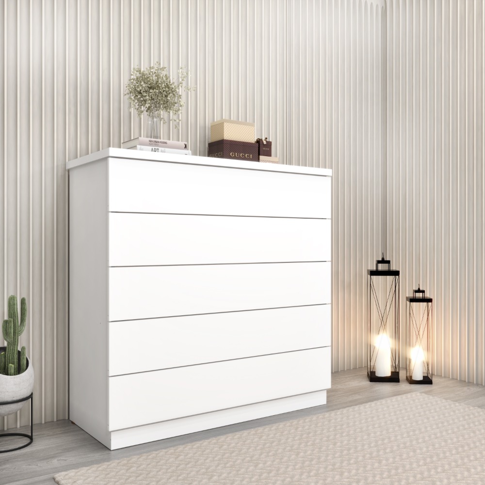 Comoda Everest.Premium 5G Branco Neve TCIL