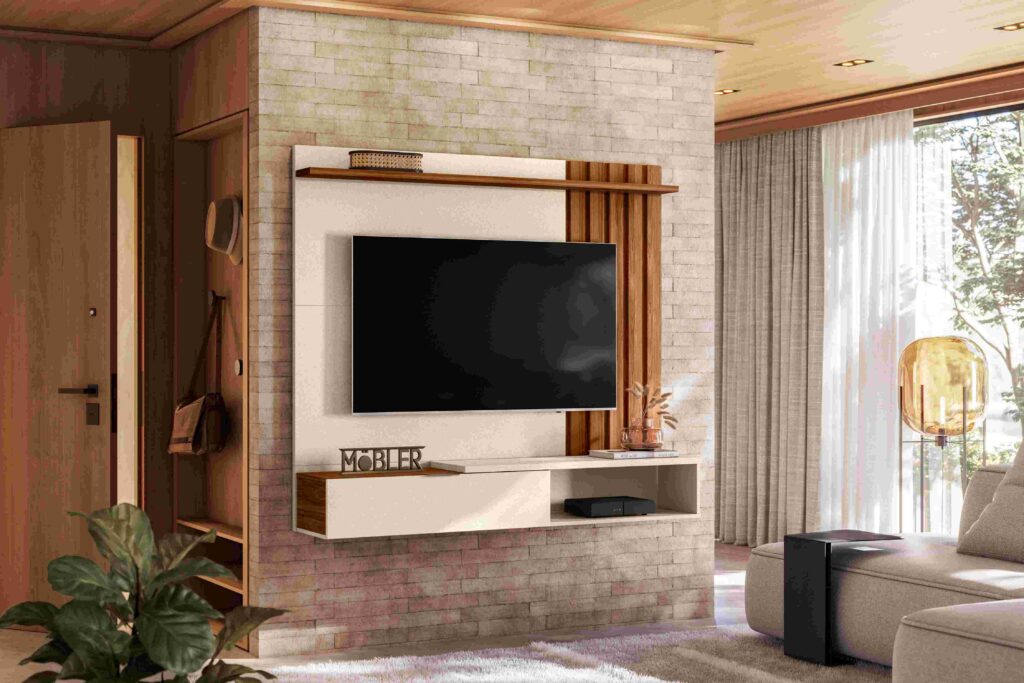 Home Suspenso Vegas 1.6 Perola Metalizado.Cinamomo Mel Mobler