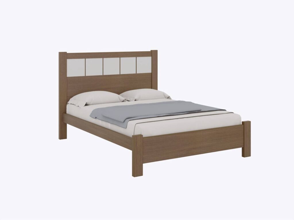 Cama Casal Primicia Plus Castanho.Off White D Doro