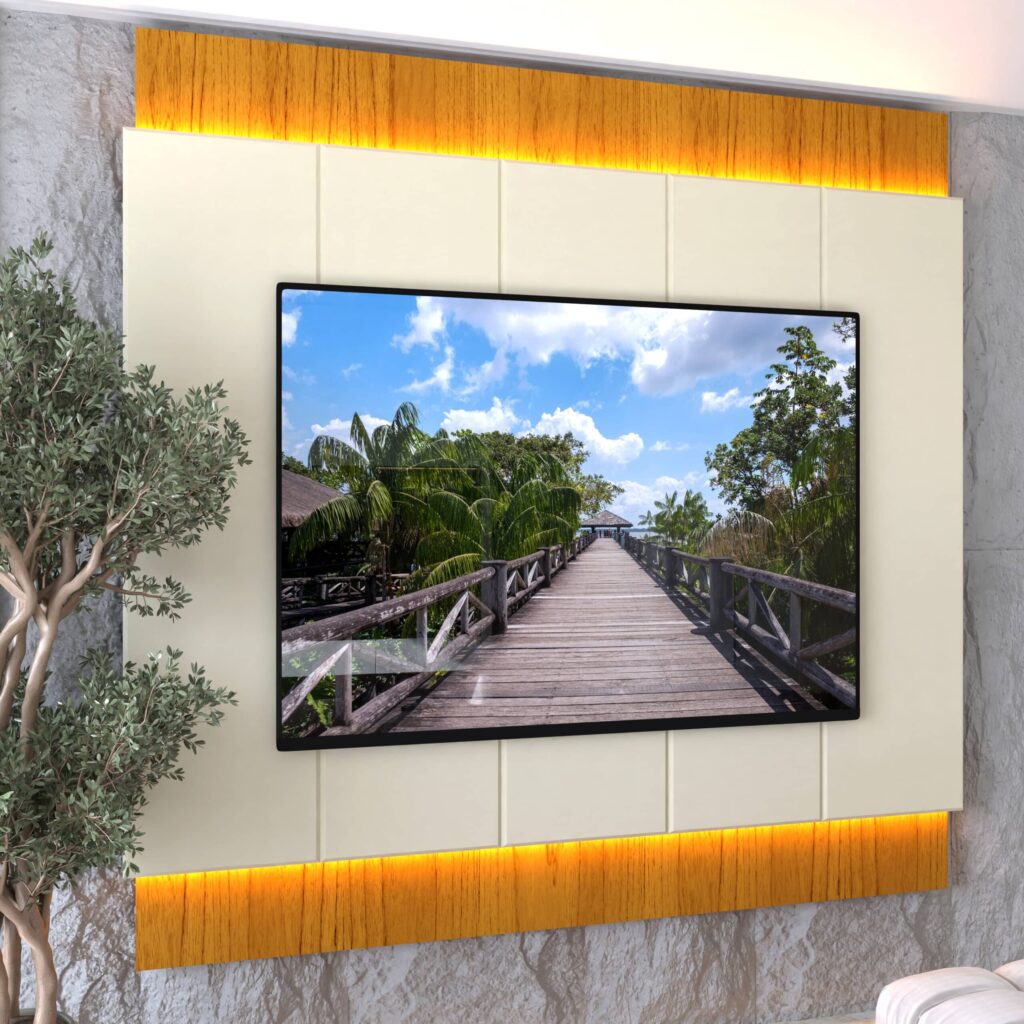 0552961.Painel Magnifico 220 com LED Naturale.Off White