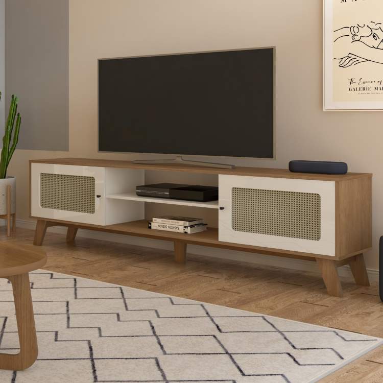 Rack Charlotte 180 2P2N Cinamomo,Off White Artely