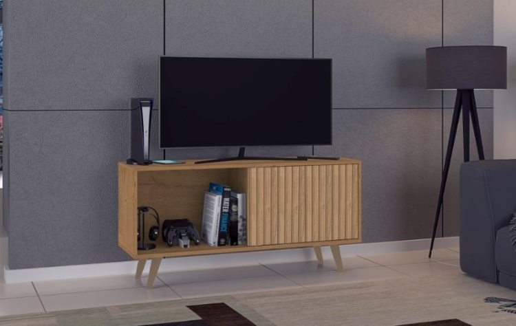 Rack Malaga 119 Canelato Rustico 3D.Canelato Natura Atualle
