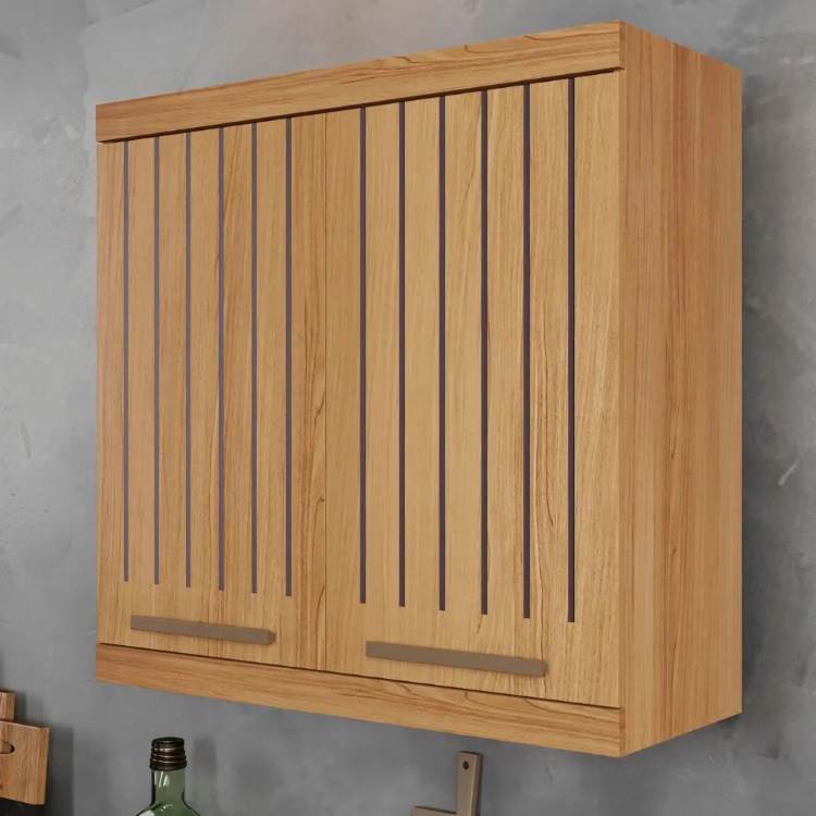 Armario Aereo Gold Master 2P Cinamomo Ripado Arte Moveis