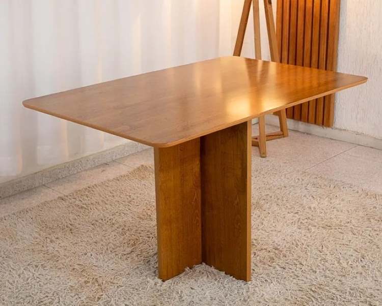 27109.Mesa Salinas 120×80 Tampo Londres MDF sem Vidro Cinamomo Cel Moveis