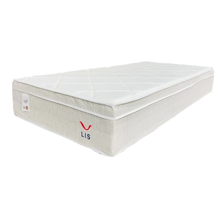 Colchao Solteiro Lis PKT Molas Ensacadas 88x188x26 Plumatex