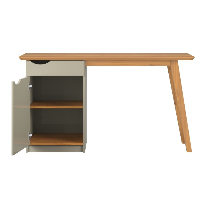 Escrivaninha Prism 1P1G Visualizacao Interna Patrimar Moveis