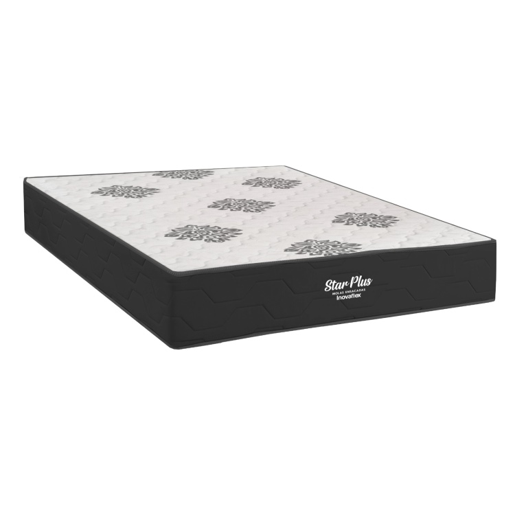 Colchao Casal Star Plus Molas Pocket 138x188x25 InovaFlex