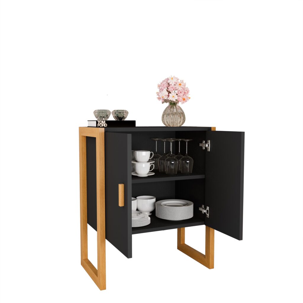 Buffet Diamond 2PVisualizacao Interna Maria Moveis