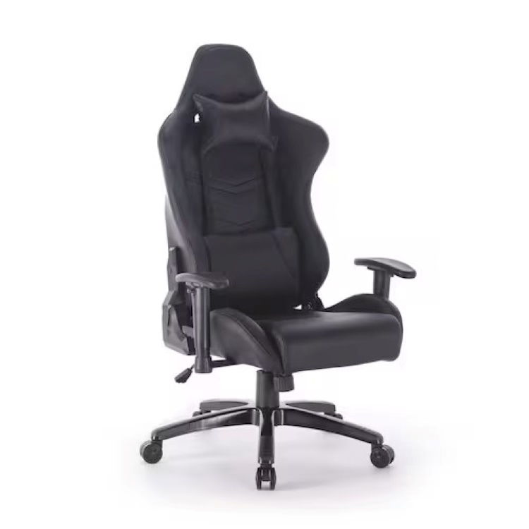 491602.Cadeira Gamer Racer Plus Preta Bulk