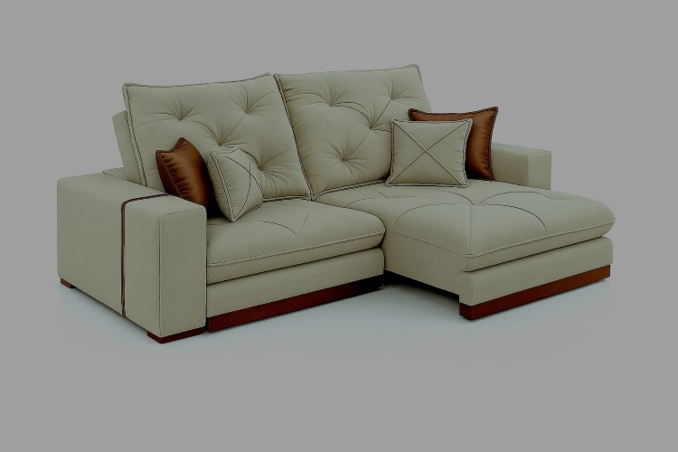 Estofado Retratil Reclinavel Geriba 290 2×120 mais Brc 25cm Veludo Inca Cru 01 Idealle