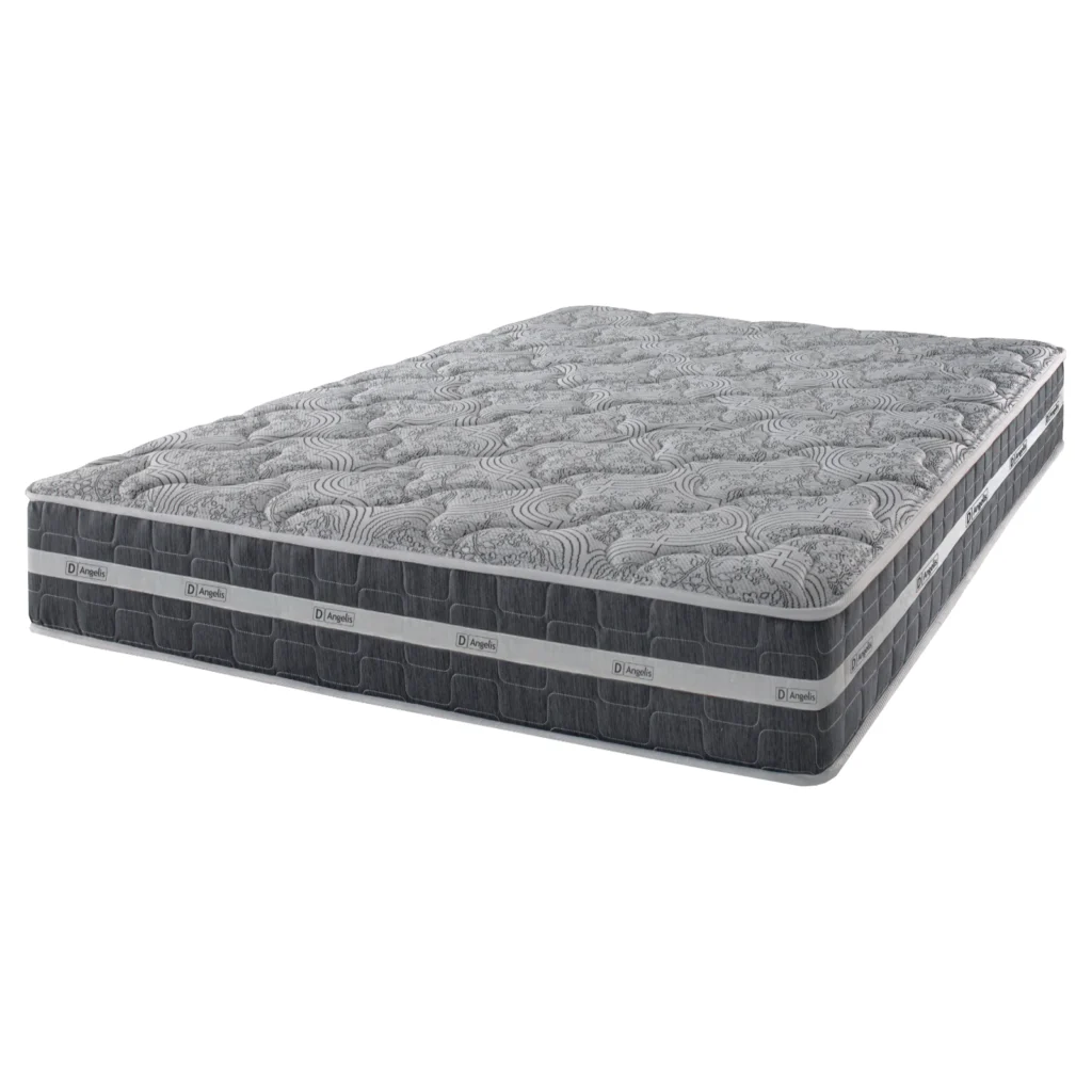 Colchão Casal Black Graphite Molas Ensacadas 138x188x32 Anjos