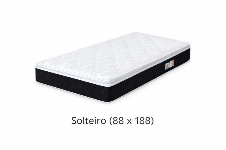Colchobox Solteiro Prestige Molas com Pillow 88x188x47 EcoTec