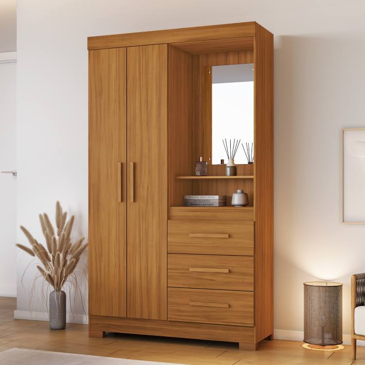 Roupeiro NT 6020 2P3G Freijo Trend.Freijo Trend Notavel