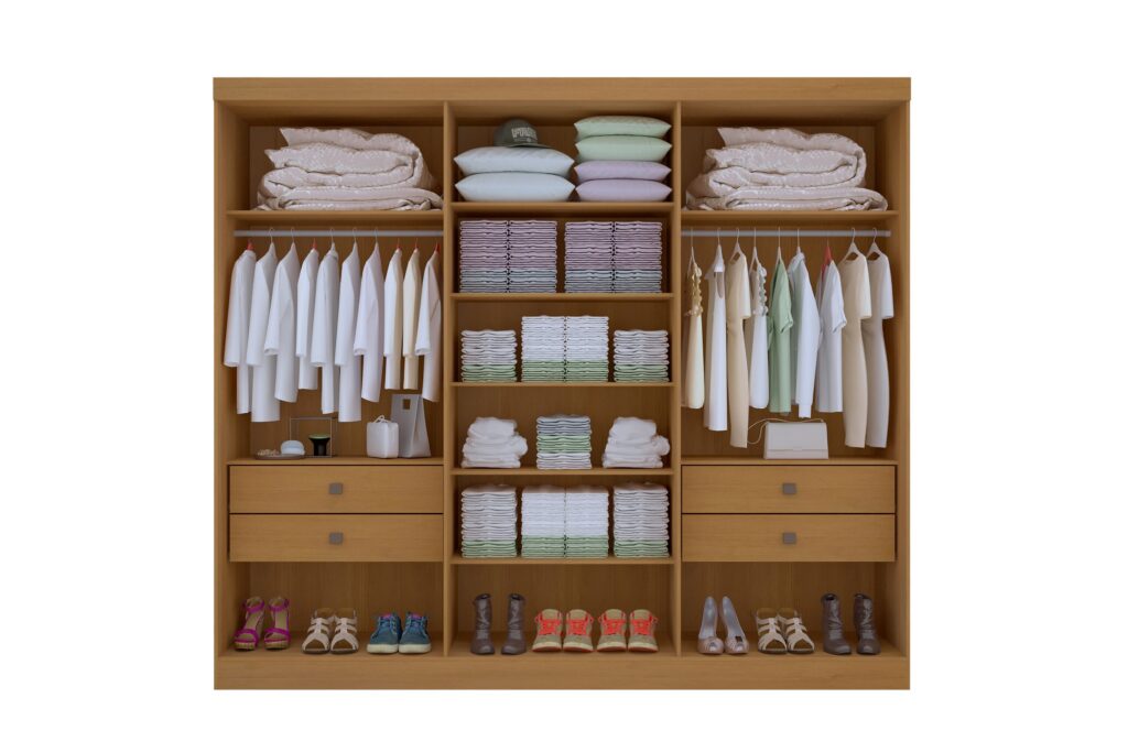 Roupeiro Monte Carlo 6P4G Visualizacao Interna D Doro