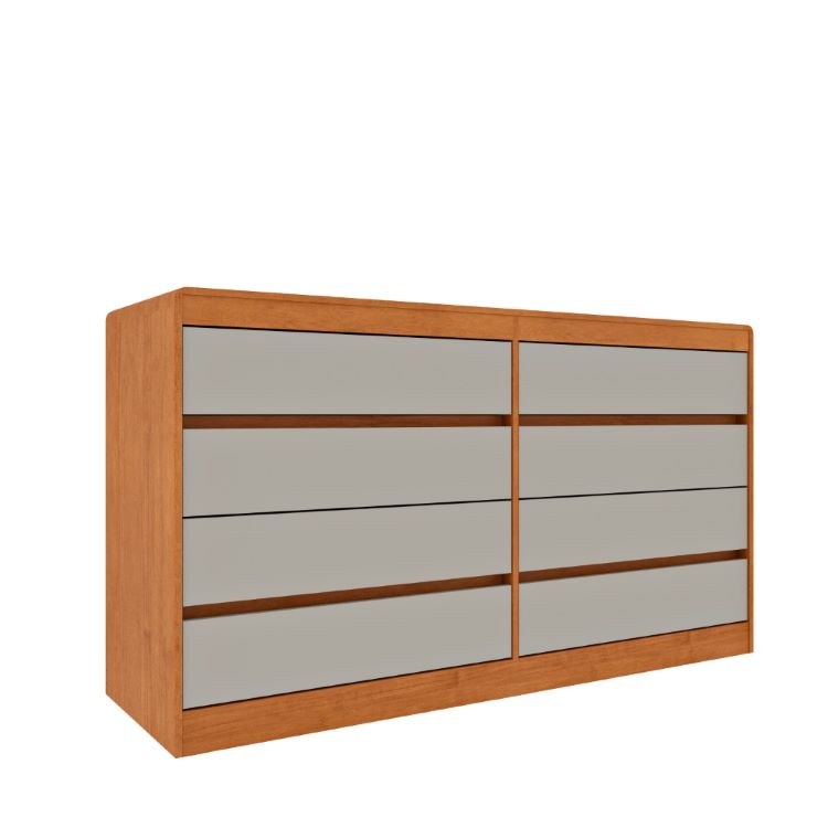 Cômoda Castelhano/Espanha 8G Cinamomo/Off White TCIL