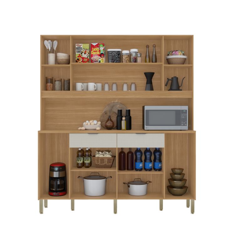 Kit Cozinha Botanika 6P2G Visualizacao Interna Kits Parana