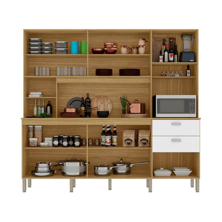 Kit Cozinha Intense 10P2G Visualizacao Interna Kits Parana