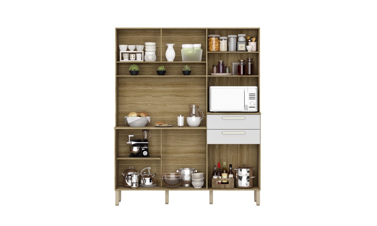 Kits Cozinha Montesa 6P2G Visualizacao Interna Kits Parana