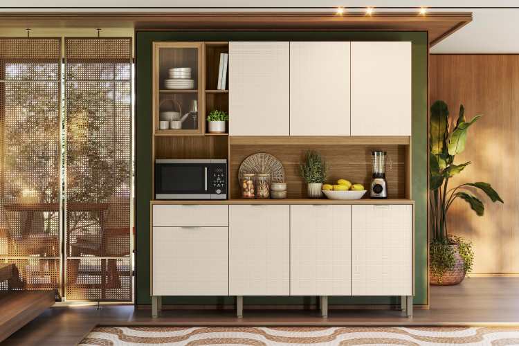 Kit Cozinha Nature 8P1G Freijo.Soft Kits Parana