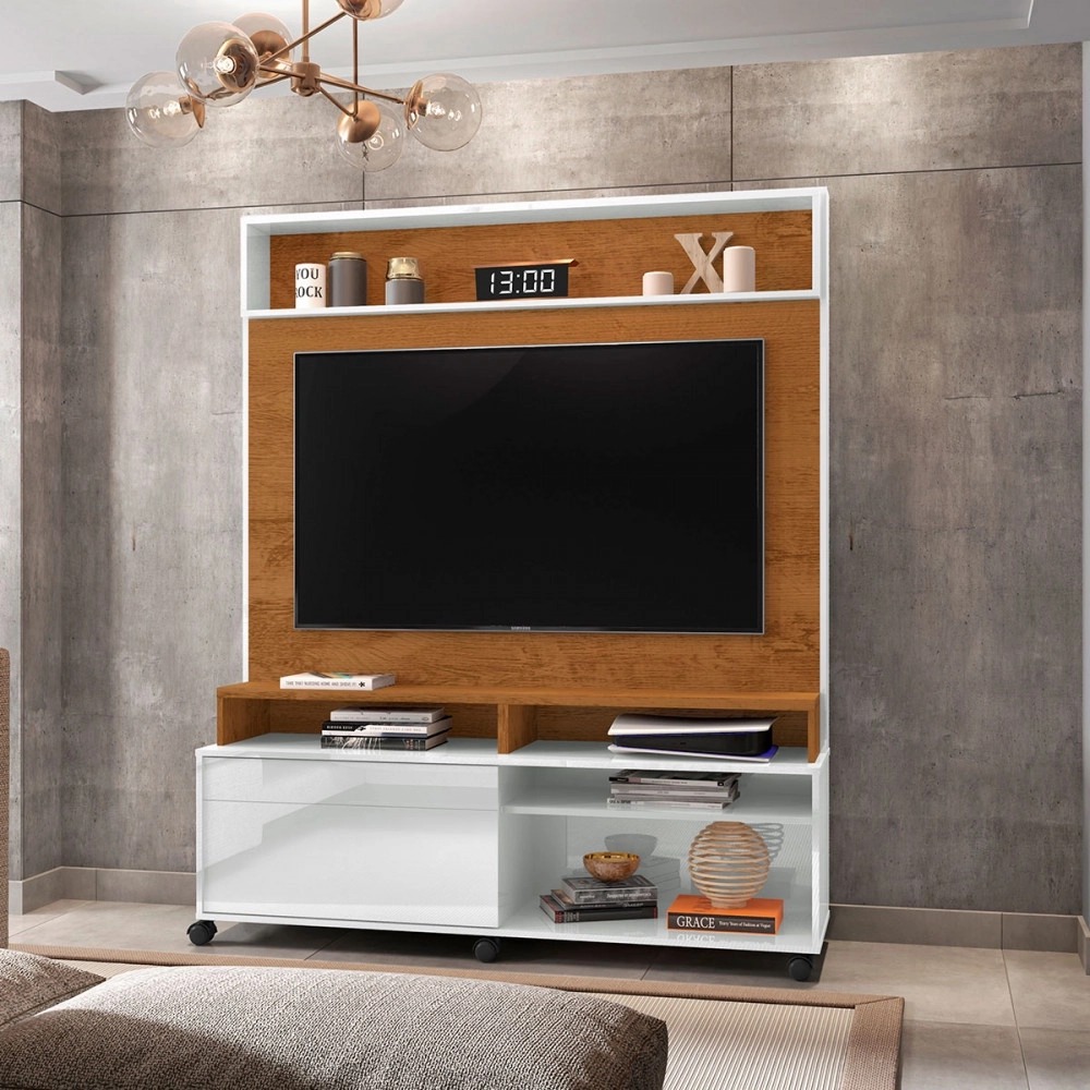 Home NT 1400 2P Freijo Trend.Off White Tx Notavel Moveis