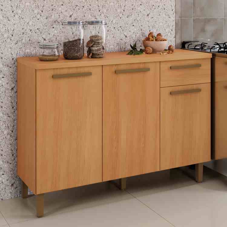 Balcao Imperial 120 3P1G Cinamomo Arte Moveis