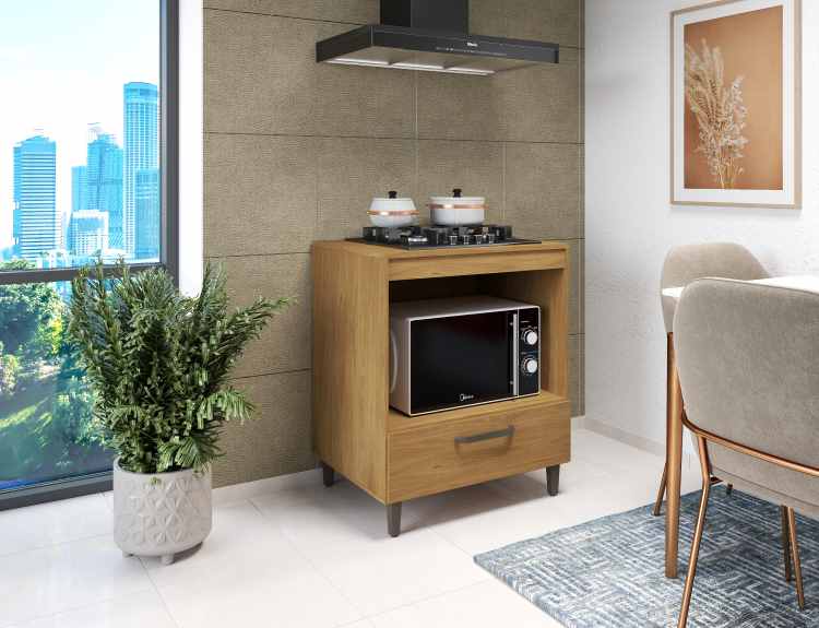 2484.60-Balcao CookTop Jade 4 Bocas 1N1G Freijo Moveis Parana