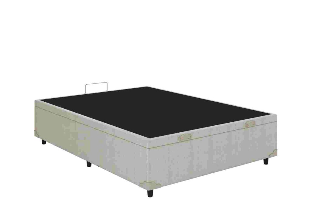 Bau Casal Prime Confort 138x188x44 Linhao Palha Issacar Prime