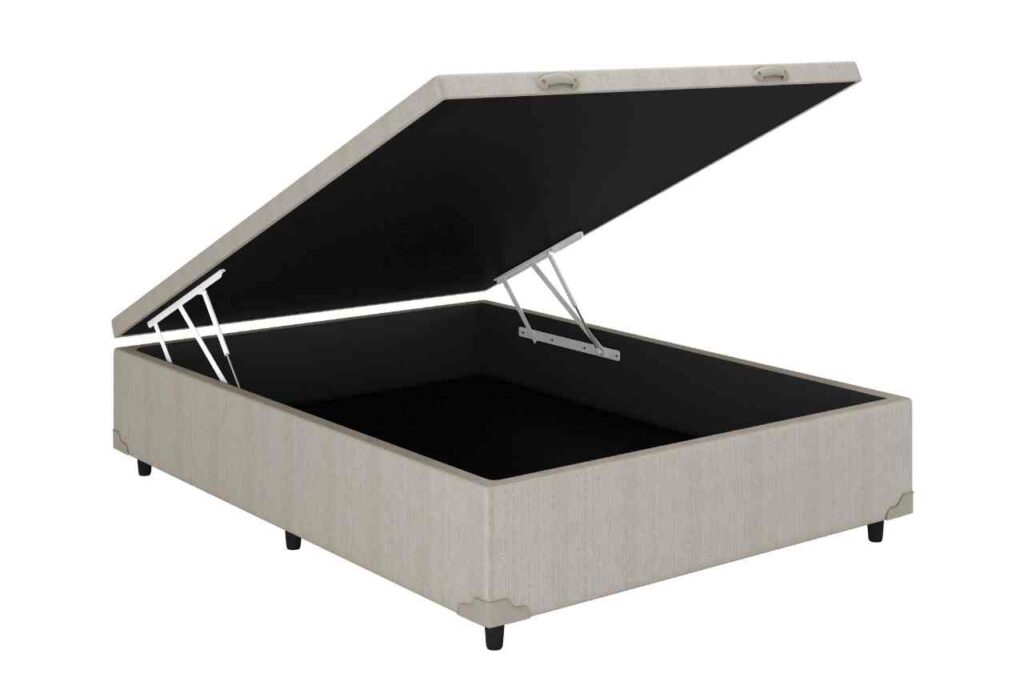 Bau Casal Prime Confort 138x188x44 Blindagem Extra Forte Linhao Palha Issacar Prime - foto 2