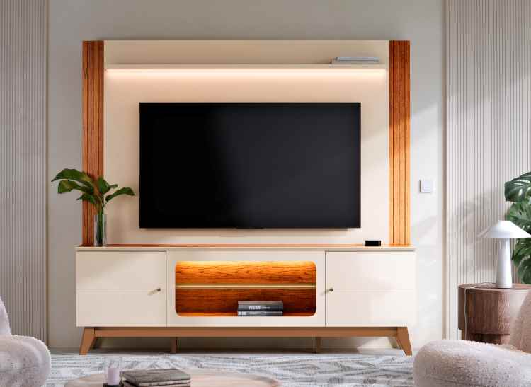 Home Maceio Off White/Canela Mobler
