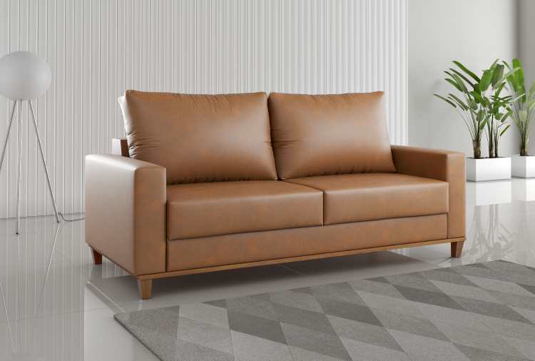 Estofado Living Felicia 180 3 Lgs Corino Durango Viero
