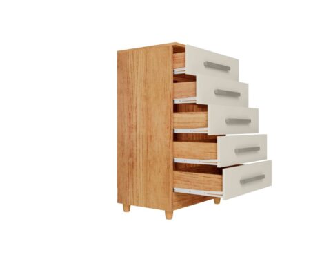 308 Comoda Paola Plus 5G Cor Cedro/Areia 1V Rud Rack - foto 2