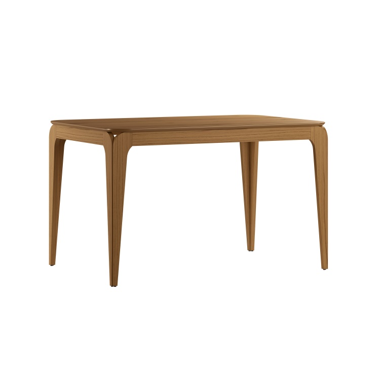 22212-Mesa Aurea 120×80 Tampo 18mm sem Vidro Cinamomo 2V New Ceval