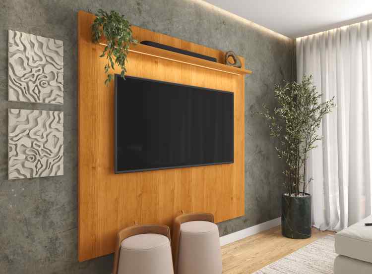 Painel On 1.8 Cinamomo 1V Patrimar Moveis