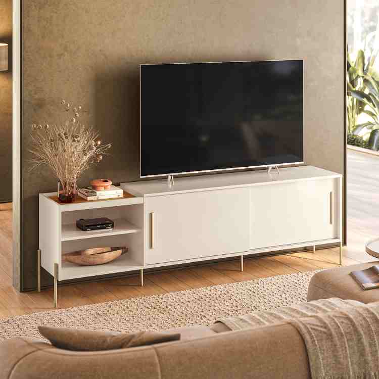 Bancada Mare 190 2P Cinamomo/Off White Madetec